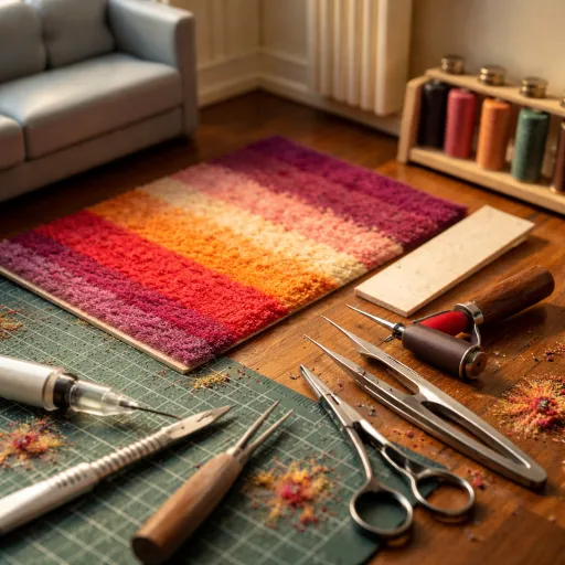 How refined dollhouse carpets turn miniature interiors into true luxury spaces