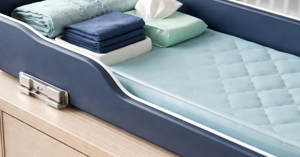 Why a universal wide changing tray is the quiet hero of a luxury nursery