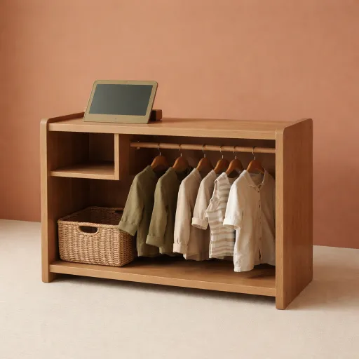 A refined guide to choosing a montessori wardrobe for a luxury kids bedroom