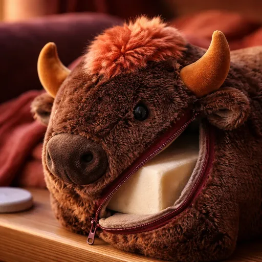 Why a stuffed buffalo toy is the next must-have for luxury kids’ rooms