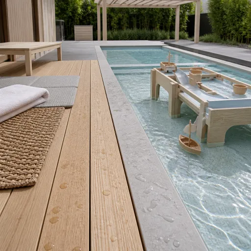 Pool-day premium that does not mean inflatable: outdoor water play for small children