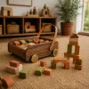 Why a luxury cart with blocks is the ultimate toddler treasure