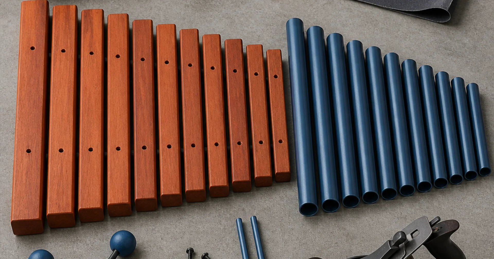 The first real instrument: why a wooden xylophone teaches more than any app
