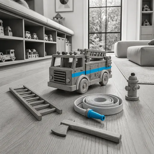 Why a wooden fire engine toy belongs in every luxury playroom